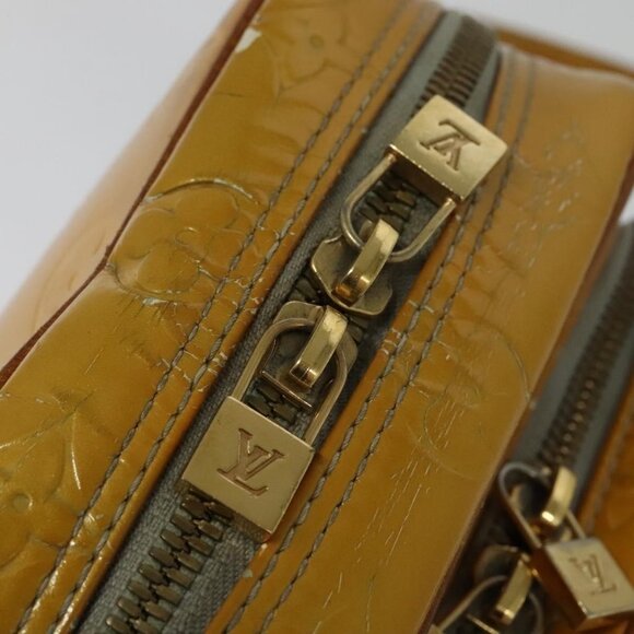 Authentic LOUIS VUITTON Monogram Vernis Wooster Shoulder Bag Gris M91036 LV - Picture 2 of 16